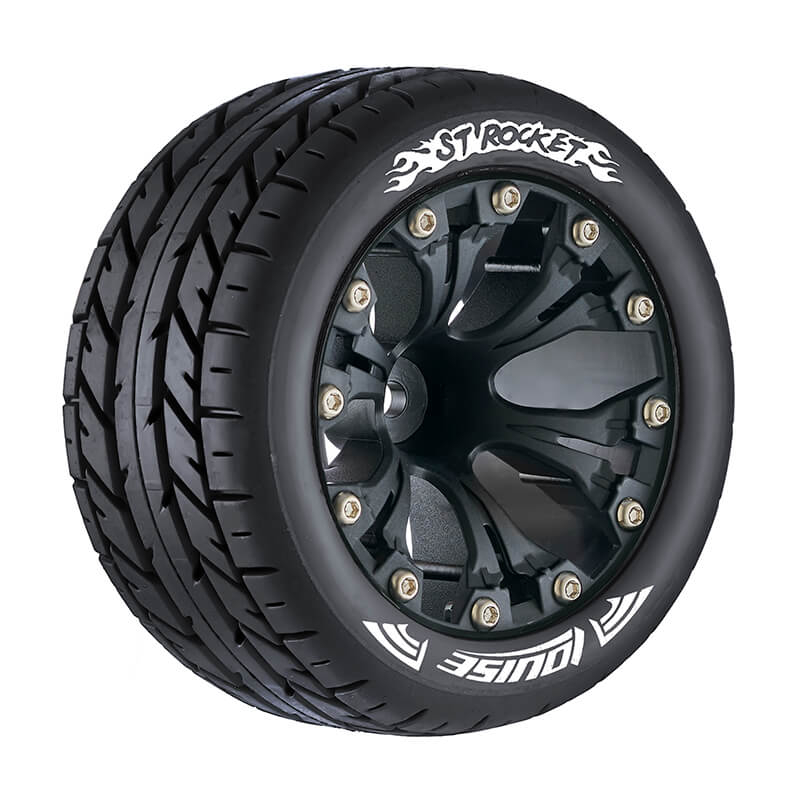 Louise Rc St-rocket 1/10 Soft 1/2 Offset Black Gp Jato 2wd