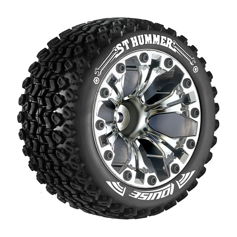 Louise Rc St-hummer 1/10 Soft 1/2 Offset Chrome Gp Jato 2wd