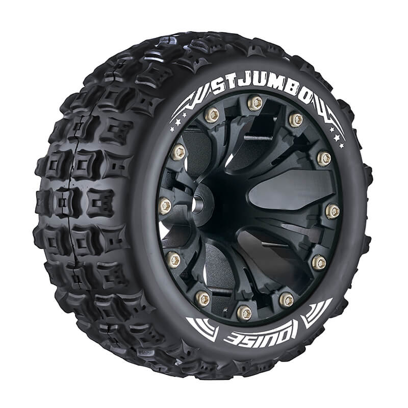 Louise Rc St-jumbo 1/10 Soft 1/2 Offset Black Gp Jato 2wd R