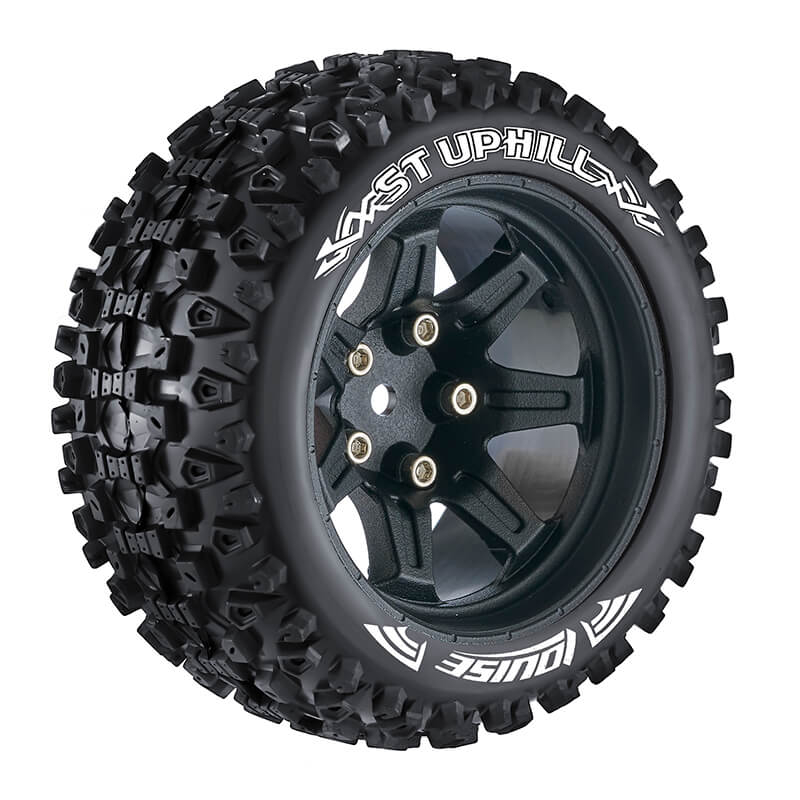 Louise Rc St-uphill 1/10 Soft Hex 14mm Black Arrma Granite