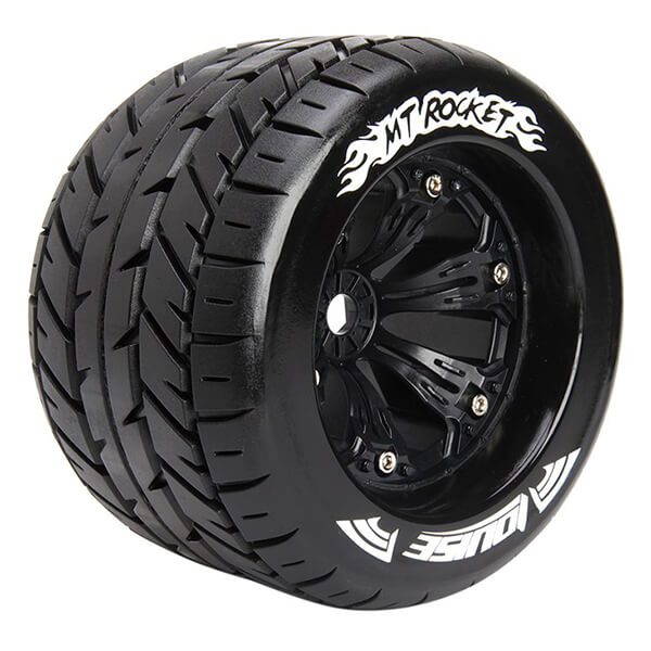 Louise Rc Mt-rocket 1/8 Sport 1/2 Offset Black Ep E-revo Fr