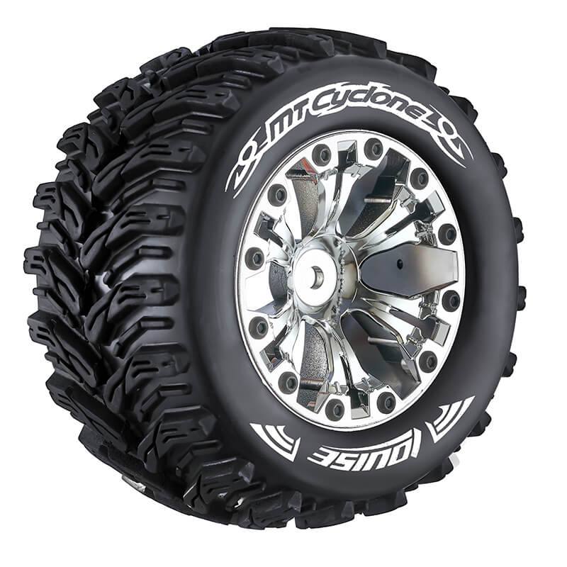 Louise Rc Mt-cyclone 1/10 Soft 0 Offset Chrome Ep Stampede