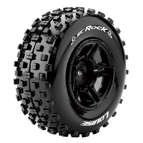 Louise Rc Sc-rock 1/10 Rr Soft Slash Rr, Slash 4*4 F/r Black