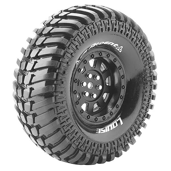 Louise Rc Cr-ardent 1/10 1.9 Super Soft Black Hex 12mm