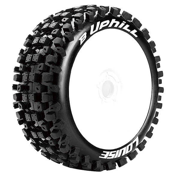 Louise Rc B-uphill 1/8 Fr/rr Soft Hex 17mm White