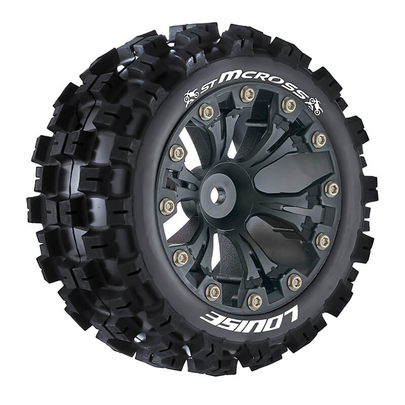 Louise Rc St-mcross 1/10 Soft 0 Offset Black Ep Stampede