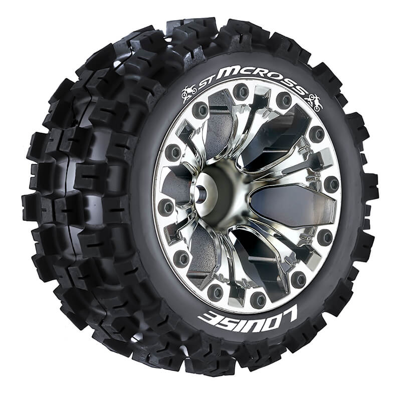 Louise Rc St-mcross 1/10 Soft 1/2 Offset Chrome Gp Jato 2wd