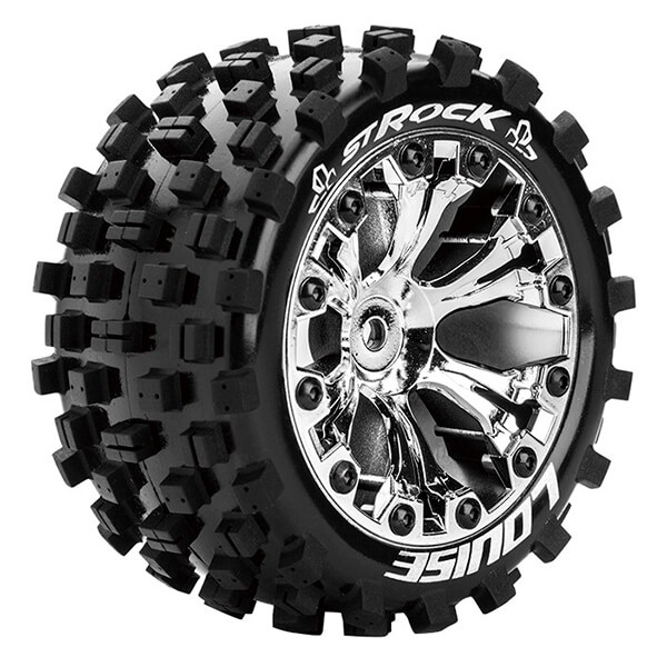 Louise Rc St-rock 1/10 Soft Bearing Chrome Gp Jato 2wd Fr