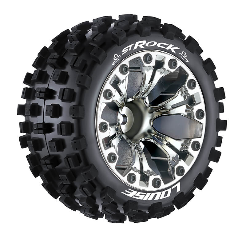 Louise Rc St-rock 1/10 Soft 1 /2 Offset Chrome Gp Jato 2wd R