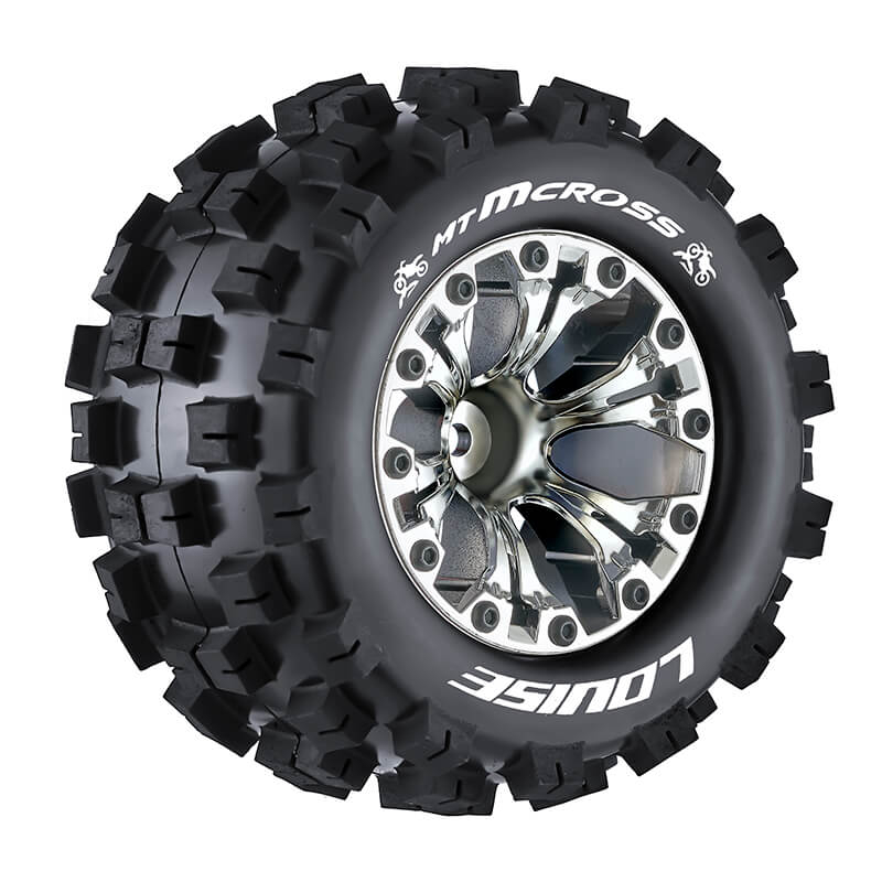 Louise Rc Mt-mcross 1/10 Soft 1/2 Offset Chrome Gp Jato 2wd
