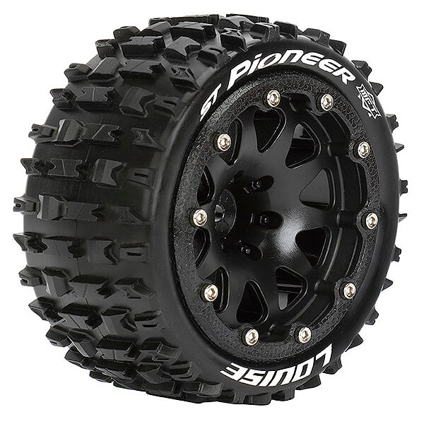 Louise Rc St-pioneer 1/10 Soft Bead-lock/0 Offset Hex 12mm Black
