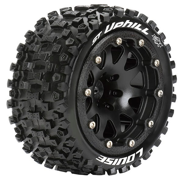 Louise Rc St-uphill 1/10 Soft Hex 14mm Black Arrma Granite Black