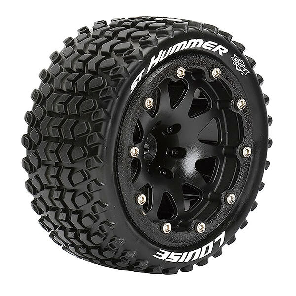 Louise Rc St-hummer 1/10 Soft Hex 14mm/black Arrma Granite