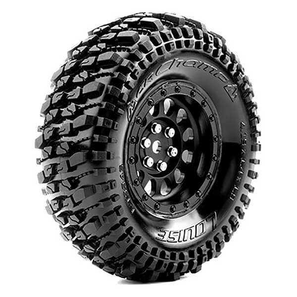 Louise Rc Cr-champ 1/10 1.9 Super Soft Black Hex 12mm