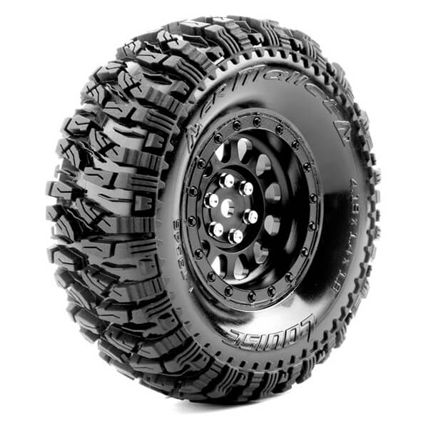 Louise Rc Cr-mallet 1/10 Super Soft Black Hex 12mm