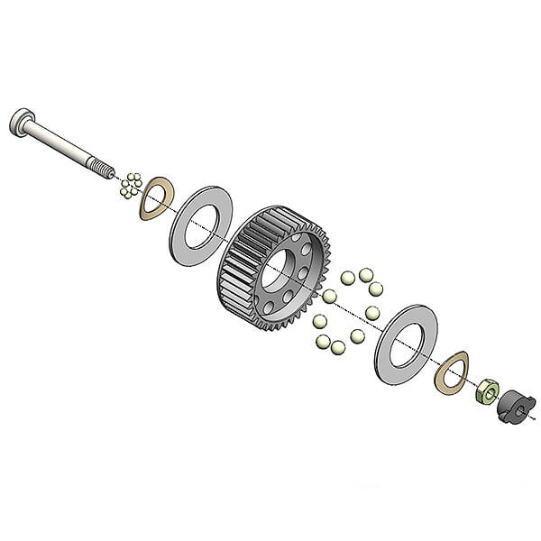 Mip Rebuild Kit Losi Mini T/b 2.0 Series Ball Diff