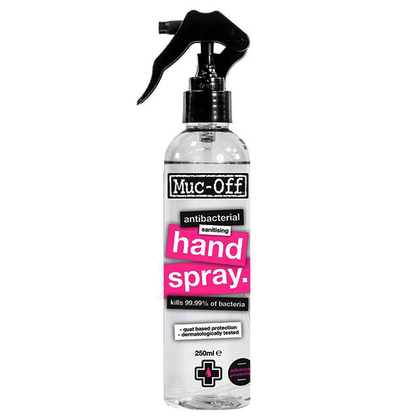 Muc-off Antibacterial Sanitising Hand Spray 250ml