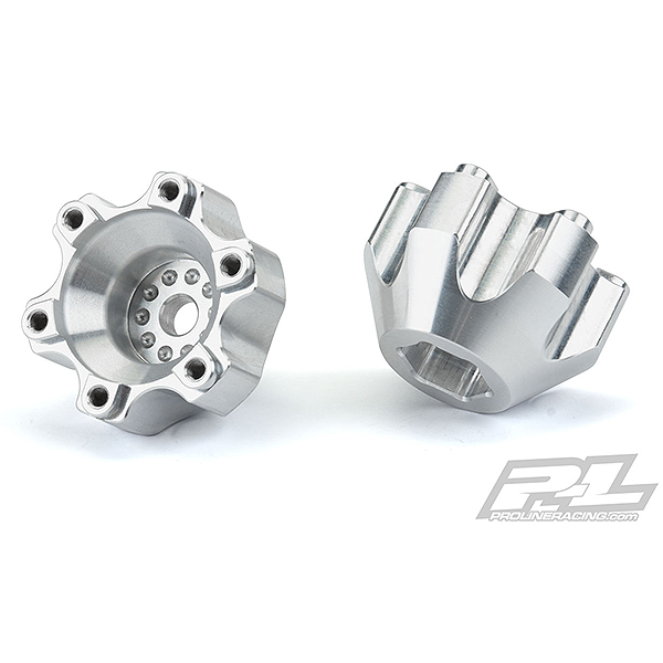 Proline 6x30 To 12mm Alum. Hex Adapters (wide) For Pl Wheel