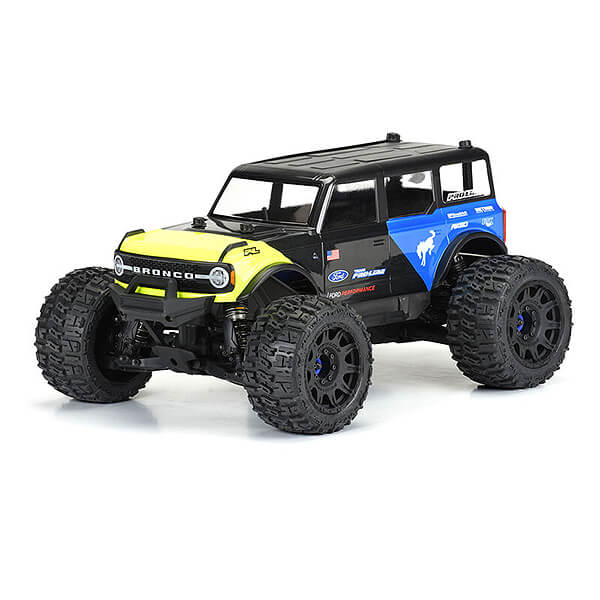 Proline 2021 Ford Bronco Clear Body For Maxx/e-revo Ext. Post