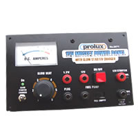 Prolux 12v Power Panel W/glow Start Charger