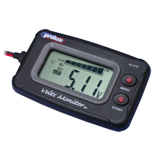 Prolux Dc 3.7-20v Lcd Voltmeter (lipo/nimh)
