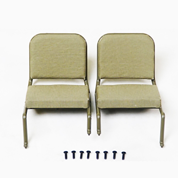 Roc Hobby 1:6 1941 Mb Scaler Front Seat Assembly (1 Pair)