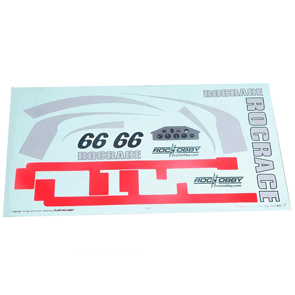 Roc Hobby 1100mm Nxt Nemesis Decal Sheet