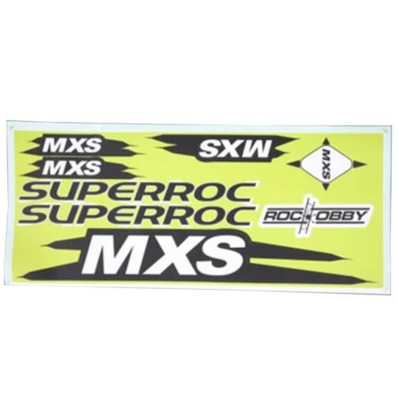 Roc Hobby Mxs V2 Decal Sheet