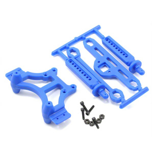Rpm T/e-maxx Shock Tower & Mounts - Blue