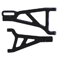 Rpm Summit/revo Front Right Upper/lower A-arms Black