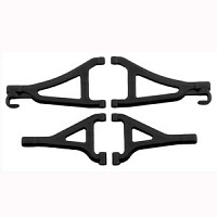 Rpm Traxxas 1/16th E-revo Front A-arms Black