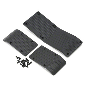Rpm Traxxas T/e-maxx 3-pcs Skid Plate - Black