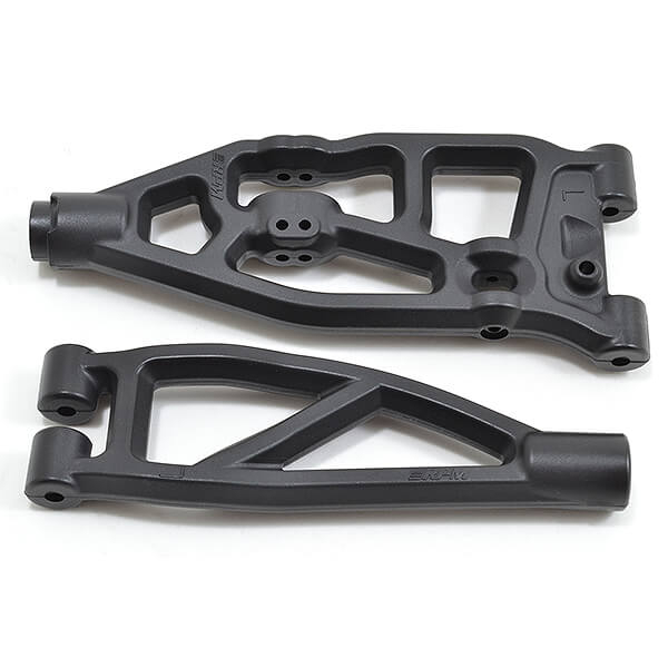 Rpm Arrma Upper/lower Left Fr Arms Black 6s Krat/out/firetea