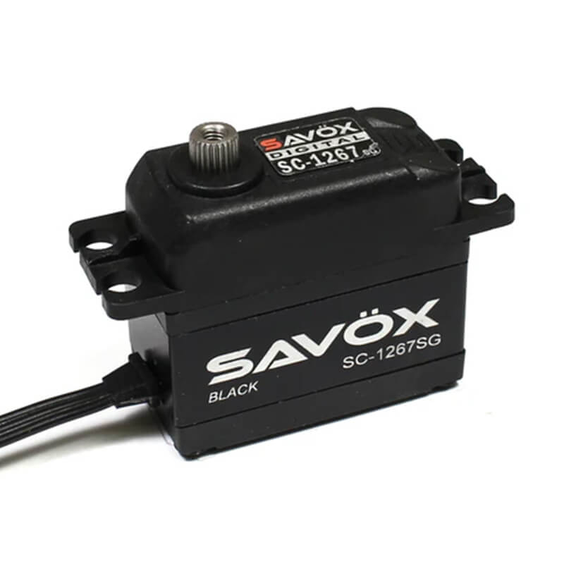 Savox Hv Black Edition Std Digital Servo 21kg@7.4v (lipo)