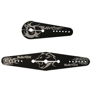 Savox Aluminium Servo Horn 2pcs Large Dbl & Single