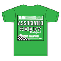 Team Associated/reedy '80's T-shirt - Green Large