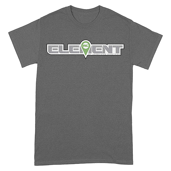 Element Rc Logo T-shirt Grey Medium