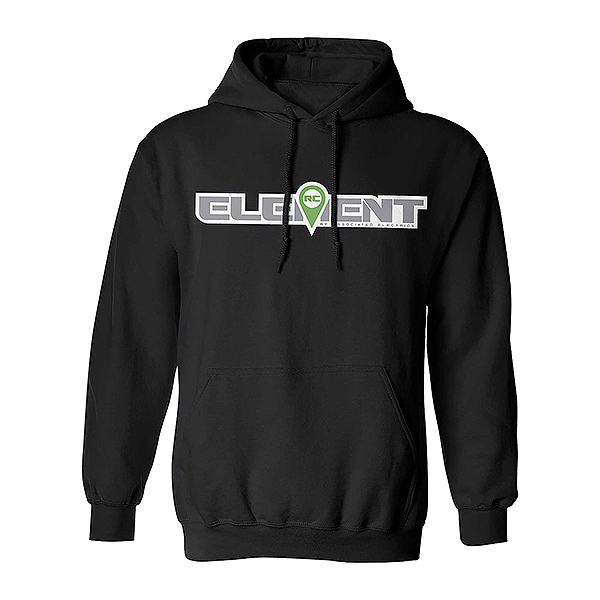 Element Rc Logo Hood Pullover Black - Medium