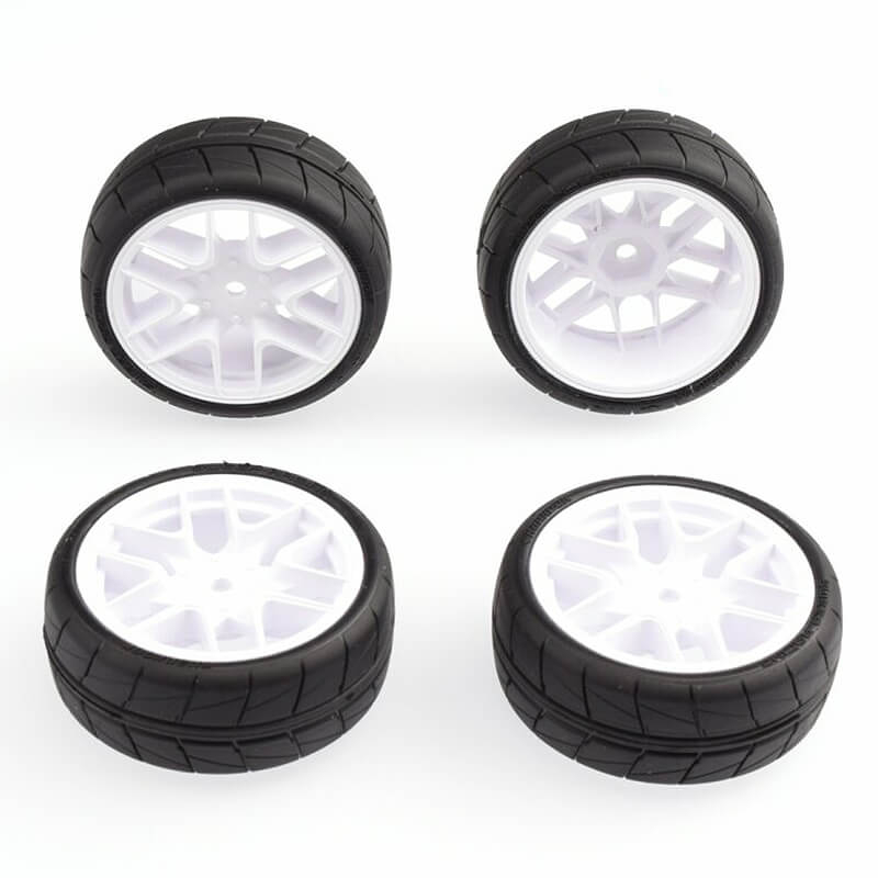 Sweep Hankook Tread 34deg 24mm Glued Tc Tyres 12 Spoke Asphalt