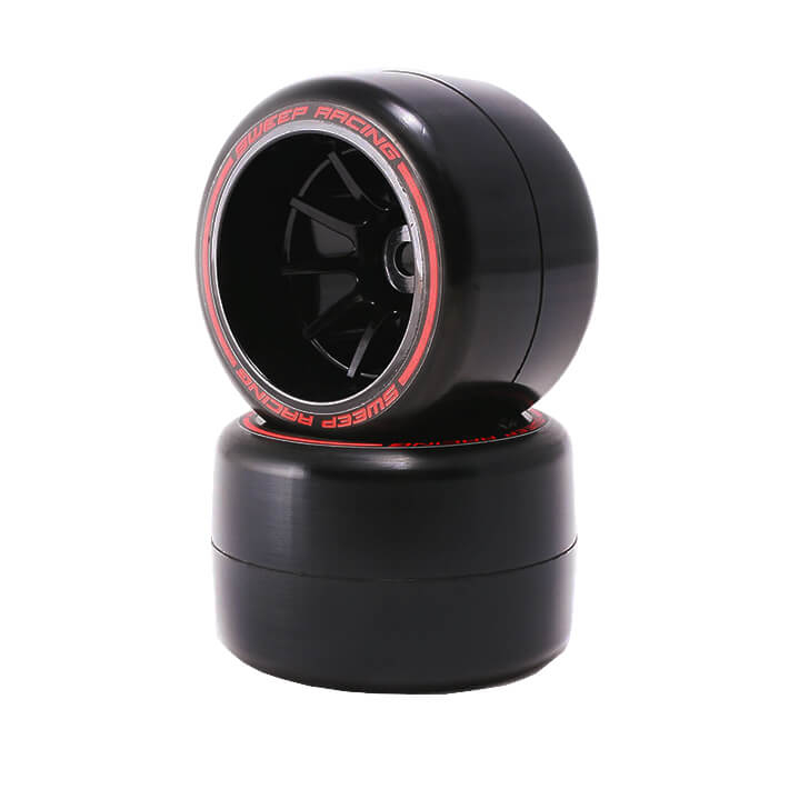 Sweep 1/10 F1 Lp Soft Asphalt Rear Pre-glued Tyres 40mm