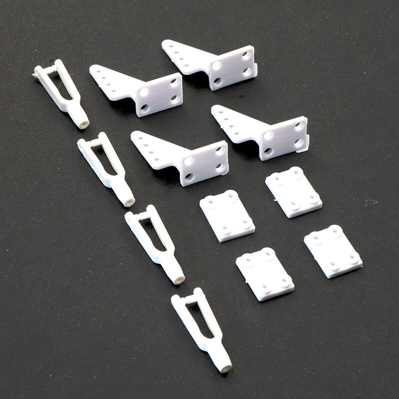 Top Gun Park Flite Cessna 182 Clevis/clip + Rocker Arm