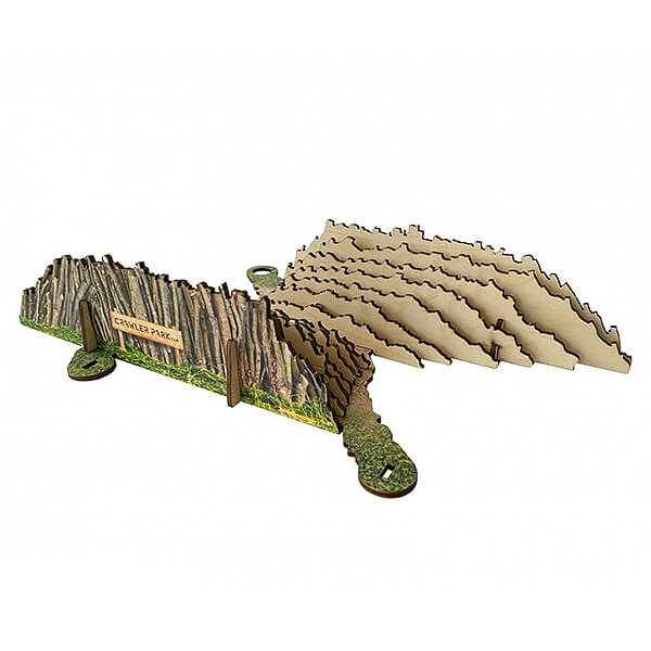 Crawler Park Double-face Obstacle For 1/24 Rc Crawler Park Circuit