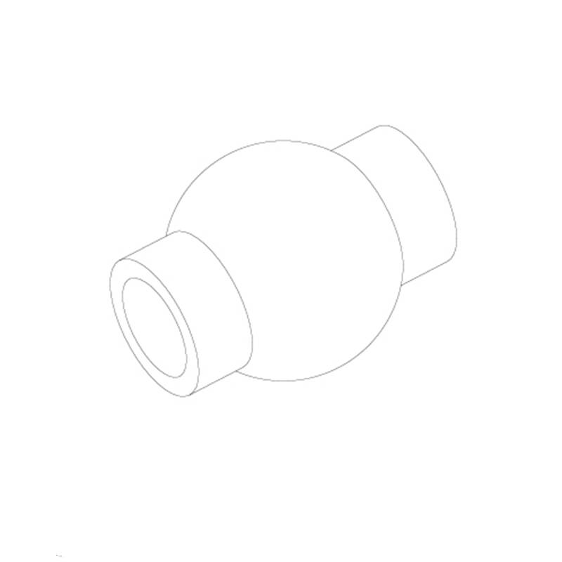 udi-rc-ucx24-447-hollow-ball-screw8pcs